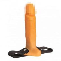 Страпон полый Джага-Джага №1 с удлиненными ремнями 19.8 см, телесный. Нет в наличии Страпон полый Джага-Джага №1 с удлиненными ремнями 19.8 см, телесный