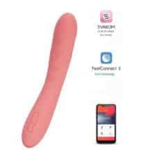 Фрикционный вибратор Svakom Ava Neo, персиковый Фрикционный вибратор Svakom Ava Neo, персиковый