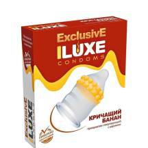 Презерватив Luxe Exclusive Кричащий банан с точками, 1 шт Презерватив Luxe Exclusive Кричащий банан с точками, 1 шт