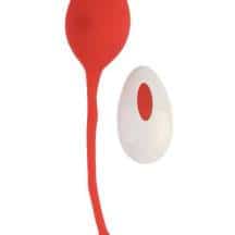 Виброяйцо CNT Clit Magic Rosie с пультом ДУ, красное