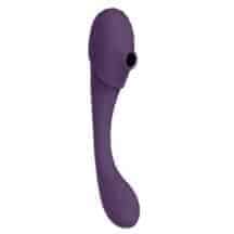 Двусторонний гибкий стимулятор Shots Vive Mirai, фиолетовый Двусторонний гибкий стимулятор Shots Vive Mirai, фиолетовый