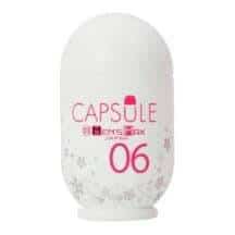 Мастурбатор MensMax Capsule Sakura, белый