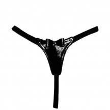 Стринги БДСМ Арсенал лаковые с бантиком черные, OS. Нет в наличии Стринги БДСМ Арсенал лаковые с бантиком черные, OS