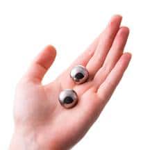 Металлические вагинальные шарики Toyfa Metal 2 см, серебристые. Нет в наличии Металлические вагинальные шарики Toyfa Metal 2 см, серебристые