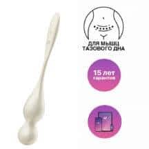 Вагинальные виброшарики Satisfyer Love Birds 1, белые Вагинальные виброшарики Satisfyer Love Birds 1, белые