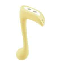 Вибратор для точки G Osuga Oradio, желтый