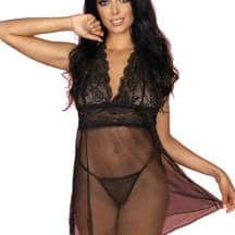 Платье эротическое Amor El Castalia S/M, черное