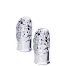 Набор насадок на палец Toyfа A-Toys Favi 2 шт., бесцветный Набор насадок на палец Toyfа A-Toys Favi 2 шт., бесцветный