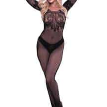 Боди-комбинезон Amor El Gracia с доступом XL/XXL, черный