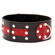 Ошейник черно-красный. Нет в наличии Ошейник черно-красный