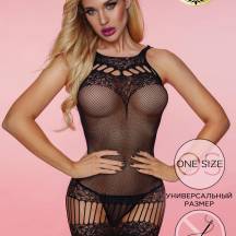 Комплект платье-сетка и стринги Candy Girl Arabella черные, OS. Нет в наличии Комплект платье-сетка и стринги Candy Girl Arabella черные, OS