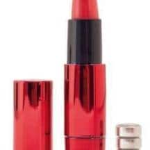 Вибропуля Помада Toyfа Black&Red в виде губной помады, красная