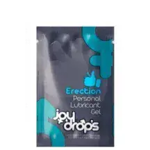 Возбуждающий гель-лубрикант для мужчин JoyDrops Erection на водной основе, 5 мл
