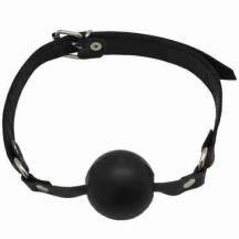 Кляп-шарик на кожаных ремнях. Нет в наличии Кляп-шарик на кожаных ремнях