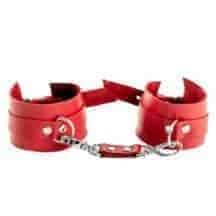 Наручники BDSM Арсенал, красные. Нет в наличии Наручники BDSM Арсенал, красные