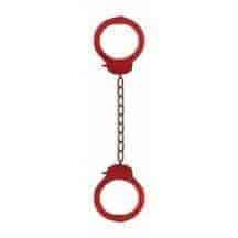 Наручники Pleasure Legcuffs Red SH-OU008Red