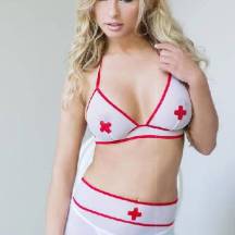 Костюм медсестры Soft Line Sharon M/L, белый