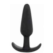 Анальная пробка Doc Johnson Mood Naughty 4.5" для ношения, чёрная