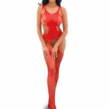 Боди-комбинезон Amor El Ines с доступом S/L, красный