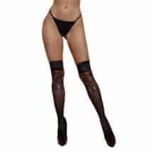 Гольфы ажурные в мелкую сетку Amor El Teo S/L, черные. Нет в наличии Гольфы ажурные в мелкую сетку Amor El Teo S/L, черные