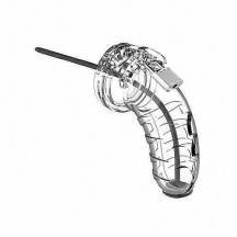 Пояс верности со стимулятором уретры Shotsmedia Model 16, мужской, бесцветный