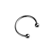 Эрекционное кольцо Toyfa Metal, серебристое
