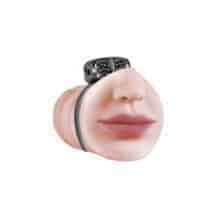 Мастурбатор-ротик с виброкольцом Lola Games Satisfaction Beloved, телесный Мастурбатор-ротик с виброкольцом Lola Games Satisfaction Beloved, телесный