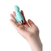 Вибронасадка на палец для клиторальной стимуляции Jos Bliss, мятная