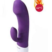 Вибратор-кролик с функцией нагрева Erocome Crater, фиолетовый. Нет в наличии Вибратор-кролик с функцией нагрева Erocome Crater, фиолетовый