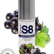 Оральный лубрикант Stimul8 Flavored Чёрная Смородина на водной основе, 125 мл