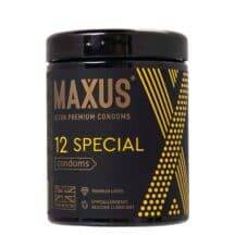 Презервативы точечно-ребристые Maxus Special, 12 шт