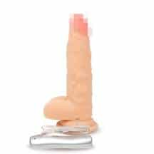 Вибратор с ротацией и пультом Пикантные Штучки, 18 см, телесный. Нет в наличии Вибратор с ротацией и пультом Пикантные Штучки, 18 см, телесный