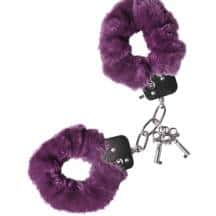 Наручники меховые Toyfa Theatre, фиолетовые. Нет в наличии Наручники меховые Toyfa Theatre, фиолетовые