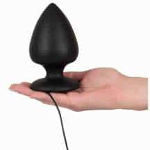 Анальная пробка Black Velvets Vibrating Plug с пультом ДУ . Нет в наличии Анальная пробка Black Velvets Vibrating Plug с пультом ДУ