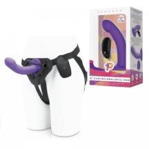 Вибрострапон на трусиках Pegasus с пультом ДУ и сменными кольцами, фиолетовый, 15,2 см. Нет в наличии Вибрострапон на трусиках Pegasus с пультом ДУ и сменными кольцами, фиолетовый, 15,2 см