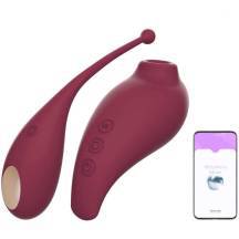 Набор вакуумный стимулятор и виброяйцо Adrien Lastic Inspiration, бордовый. Нет в наличии Набор вакуумный стимулятор и виброяйцо Adrien Lastic Inspiration, бордовый