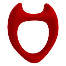 Эрекционное кольцо Adrien Lastic Wooomy Toro L, красное