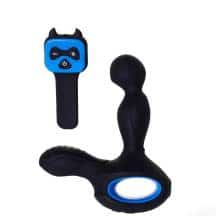 Вибромассажер простаты с нагревом и пультом ДУ Erotist Sixth, черный Вибромассажер простаты с нагревом и пультом ДУ Erotist Sixth, черный