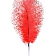 Страусиное перо Toyfa Theatre 40.5 см, красное