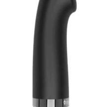 Вибратор для точки G с электростимуляцией Mystim Right on Ron, черный Вибратор для точки G с электростимуляцией Mystim Right on Ron, черный