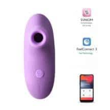 Вакуумный стимулятор клитора Svakom Pulse Lite Neo, фиолетовый Вакуумный стимулятор клитора Svakom Pulse Lite Neo, фиолетовый