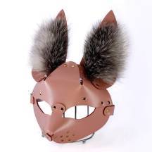 Маска Sitabella Зайка с мехом, розовый. Нет в наличии Маска Sitabella Зайка с мехом, розовый