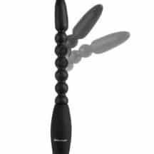 Анальный вибростимулятор с гибким хребтом Pipedream Anal Fantasy Flexa-Pleaser Power Beads, черный
