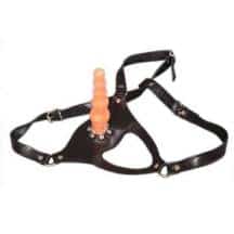 Анальный массажер на трусиках Подиум, телесный