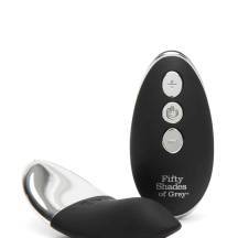 Вибровкладка в трусики Fifty Shades of Grey с пультом ДУ, черная Вибровкладка в трусики Fifty Shades of Grey с пультом ДУ, черная