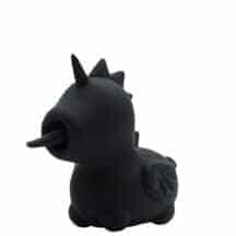 Вибратор с подвижным язычком Unihorn Wild Spirit, черный Вибратор с подвижным язычком Unihorn Wild Spirit, черный