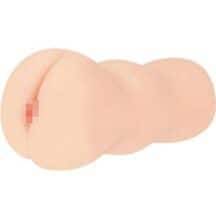 Мастурбатор-анус Kokos Tongggo 2  с двойным слоем, телесный