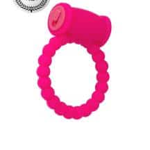 Виброкольцо Toyfa A-Toys ребристое, розовое Виброкольцо Toyfa A-Toys ребристое, розовое