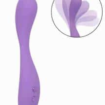 Ультрагибкий вибратор с фиксацией формы CalExotics Contour Demi, фиолетовый
