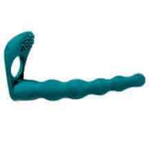 Вибронасадка для двойного проникновения Lola Games Pure Passion Farnell, бирюзовая Вибронасадка для двойного проникновения Lola Games Pure Passion Farnell, бирюзовая